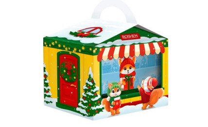 Новорічний подарунок ROSHEN "Різдвяна ярмарка", 561 г